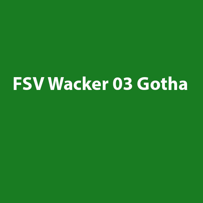 FSV Wacker 03 Gotha